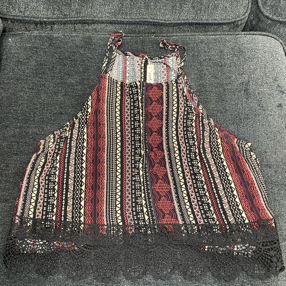 Junior’s Live To Be Spoiled Crop Top; Black & Red; Size XL; LIKE NEW WORN ONCE - Picture 1 of 2